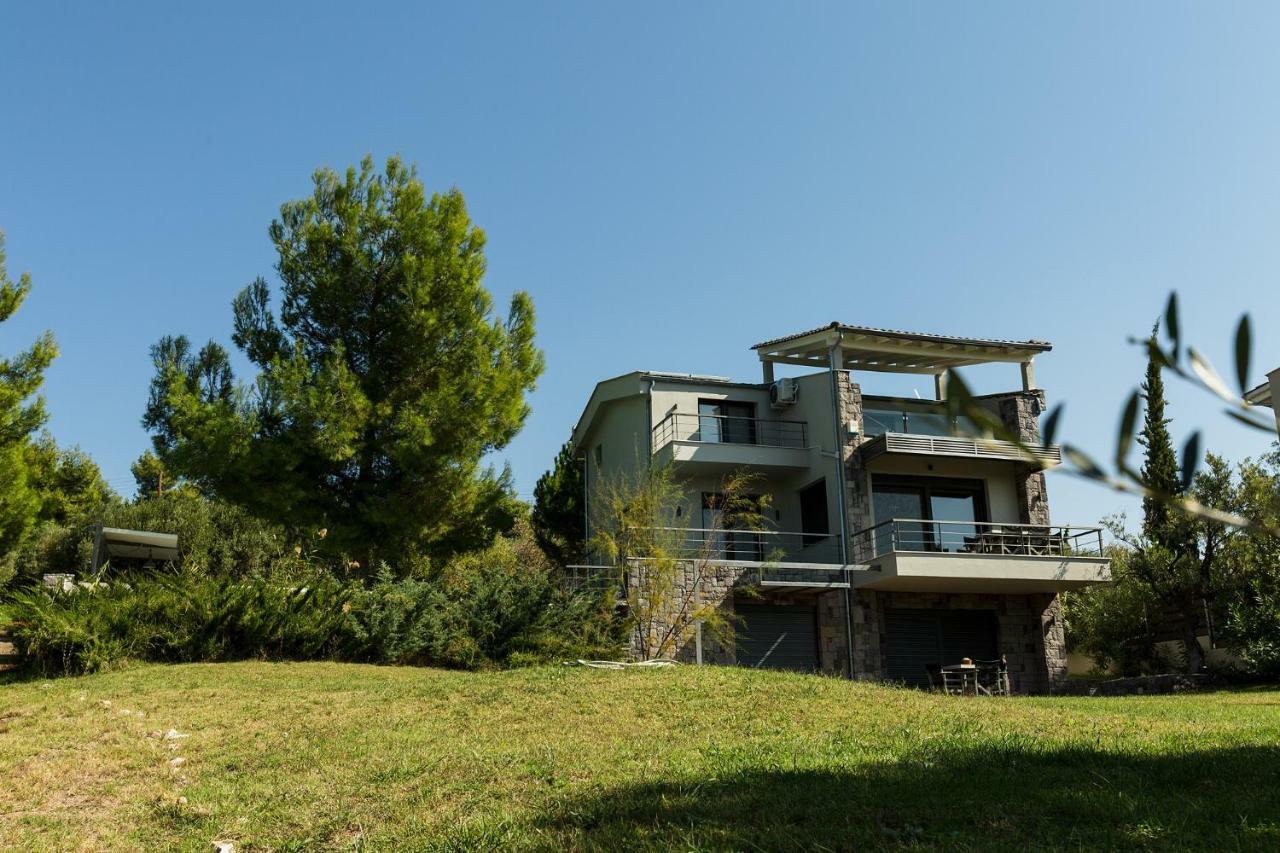 Olivia Estate Villa With Private Swimming Pool Elia Nikitis Exterior foto